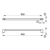 Keuco Collection Moll Towel Rail