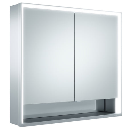 Keuco Royal Lumos Light Mirror Cabinet with Adjustable Lighting & Mirror Heating - 800 x 735 x 165 mm