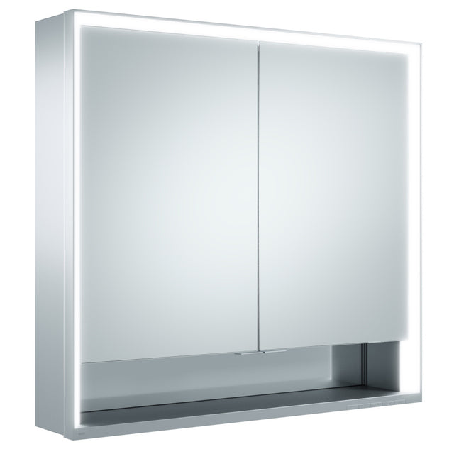 Keuco Royal Lumos Light Mirror Cabinet with Adjustable Lighting & Mirror Heating - 800 x 735 x 165 mm