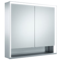 Keuco Royal Lumos Light Mirror Cabinet with Adjustable Lighting & Mirror Heating - 800 x 735 x 165 mm