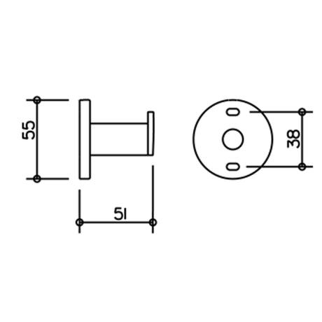 Keuco Plan Towel Hook