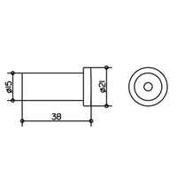 Keuco Plan Small Towel Hook