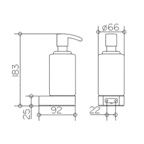 Keuco Plan Foam Dispenser