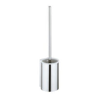 Keuco - Plan Complete Toilet Brush Set - Chrome Plated Finish