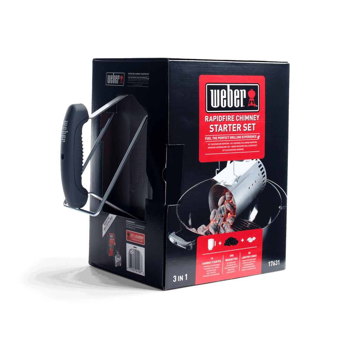 Weber Rapidfire Chimney Charcoal Starter Set