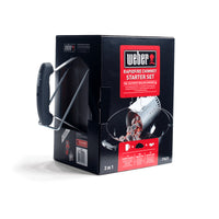 Weber Rapidfire Chimney Charcoal Starter Set