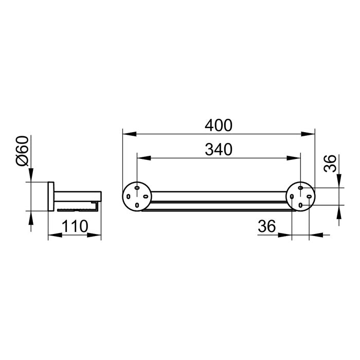 Keuco Edition 90 Shower Shelf