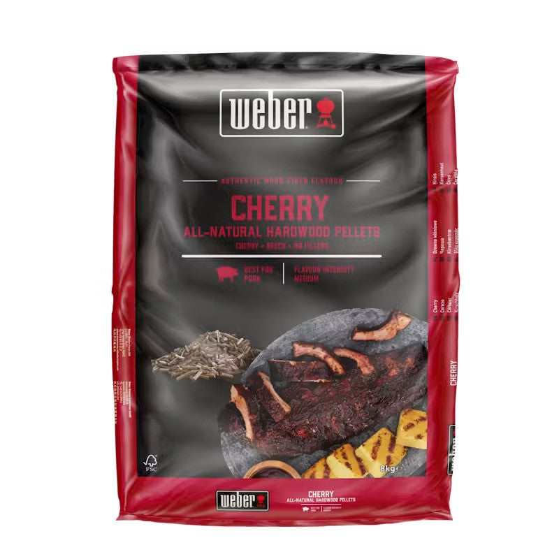 Weber Cherry Wood Pellets - 8kg