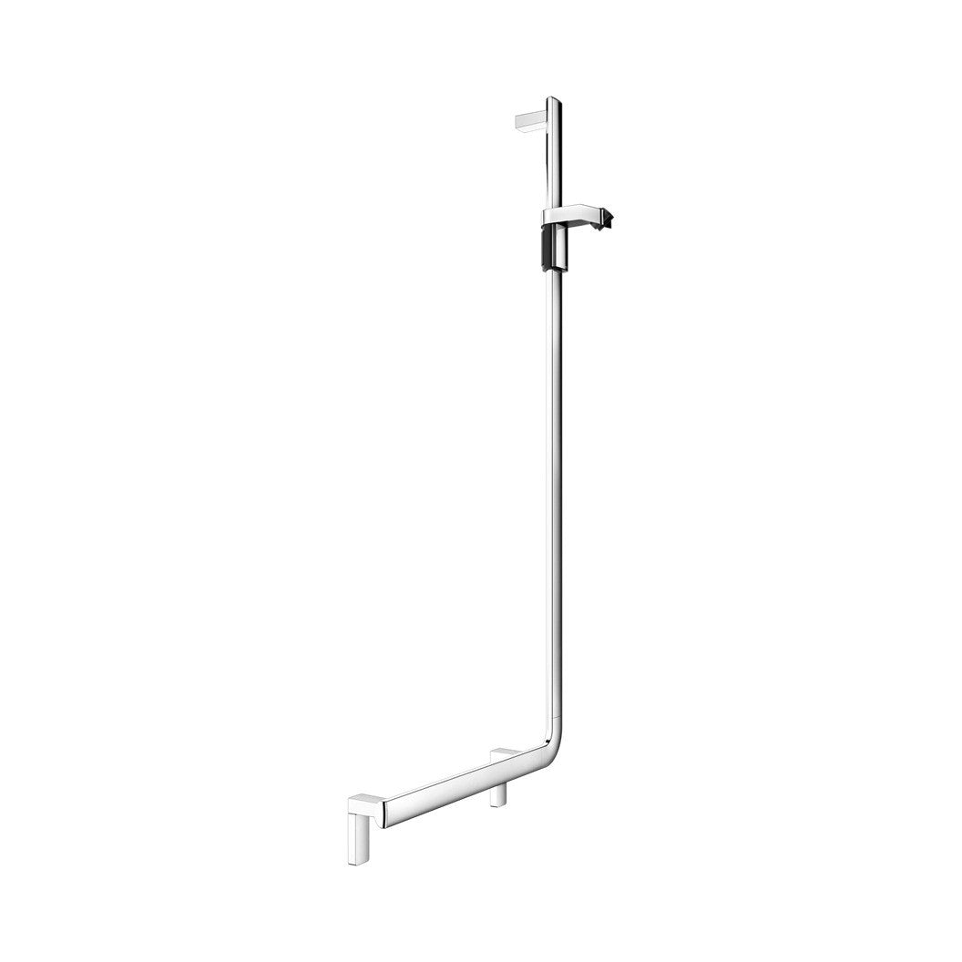 Keuco Axess Angled Grab Bar with Sliding Bracket for Hand Shower Execution Right - Available in Various Colours