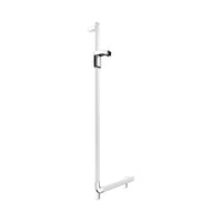 Keuco Axess Angled Grab Bar with Sliding Bracket for Hand Shower Execution Left - Available in Various Colours