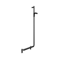 Keuco Axess Angled Grab Bar with Sliding Bracket for Hand Shower Execution Right - Available in Various Colours