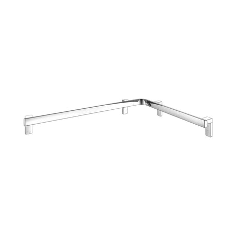 Keuco Axess Corner Grab Rail for Shower/ Bath in Chrome-Plated Finish - Available in Various Sizes