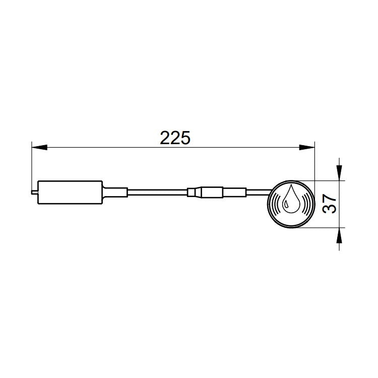 Keuco Axess Remote Controlled Flush Switch - Available in 2 Colours