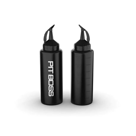 Pit Boss Squeeze Bottles Black- 2 Pack