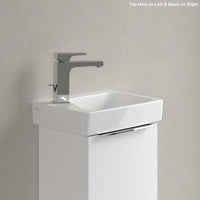 Villeroy & Boch Architectura Handwash Basin - 360 x 260 x 135mm - Left/Right Tap Hole Options
