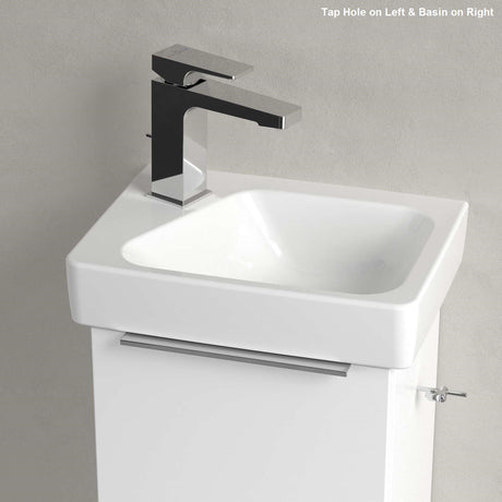 Villeroy & Boch Architectura Handwash Basin - 360 x 260 x 135mm - Left/Right Tap Hole Options