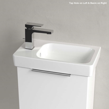 Villeroy & Boch Architectura Handwash Basin - 480 x 275 x 135mm - Left/Right Tap Hole Options