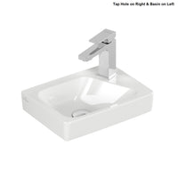 Villeroy & Boch Architectura Handwash Basin - 360 x 260 x 135mm - Left/Right Tap Hole Options