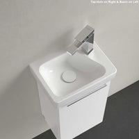 Villeroy & Boch Architectura Handwash Basin - 360 x 260 x 135mm - Left/Right Tap Hole Options
