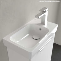 Villeroy & Boch Architectura Handwash Basin - 480 x 275 x 135mm - Left/Right Tap Hole Options