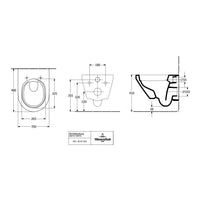 Villeroy & Boch Architectura Compact Washdown Toilet