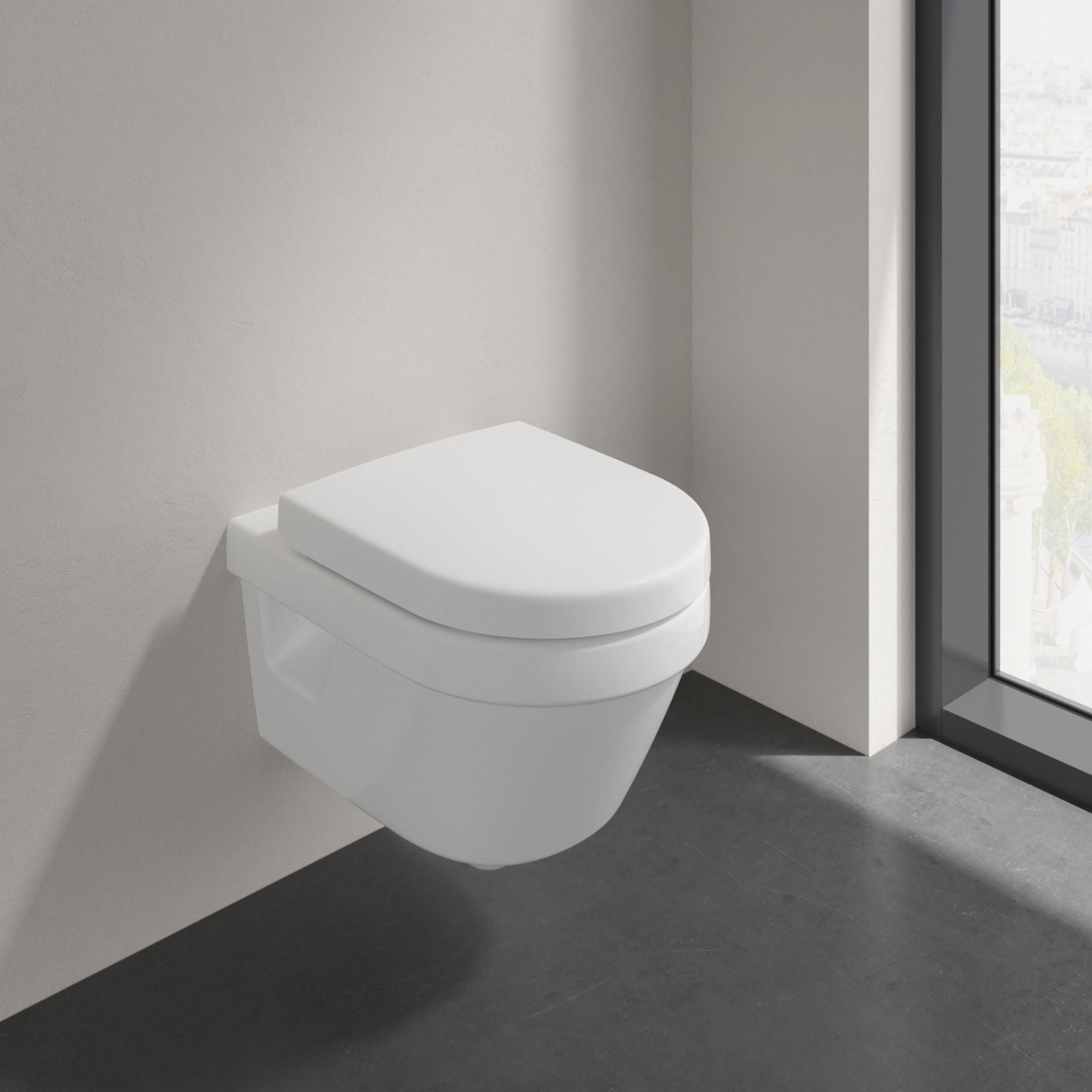 Villeroy & Boch Architectura Washdown Toilet Compact with DirectFlush - White Alpin