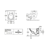 Villeroy & Boch Architectura Washdown Toilet