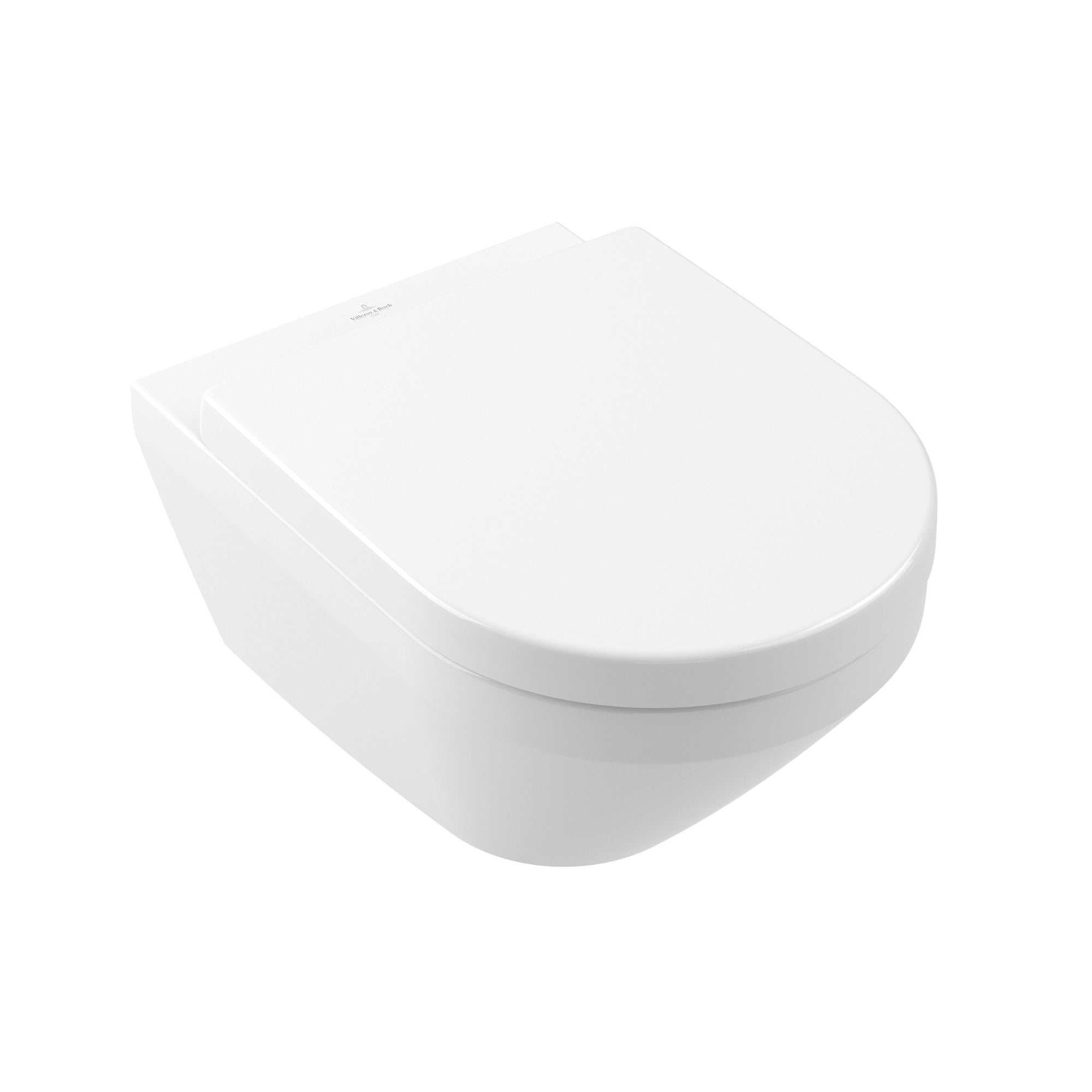 Villeroy & Boch Architectura Wall-Mounted Combi-Pack Toilet - White Alpin
