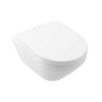 Villeroy & Boch Architectura Wall-Mounted Combi-Pack Toilet - White Alpin
