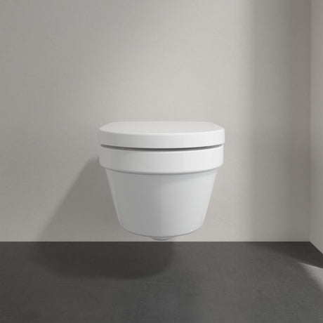 Villeroy & Boch Architectura Washdown Toilet Wall-Mounted - White Alpin