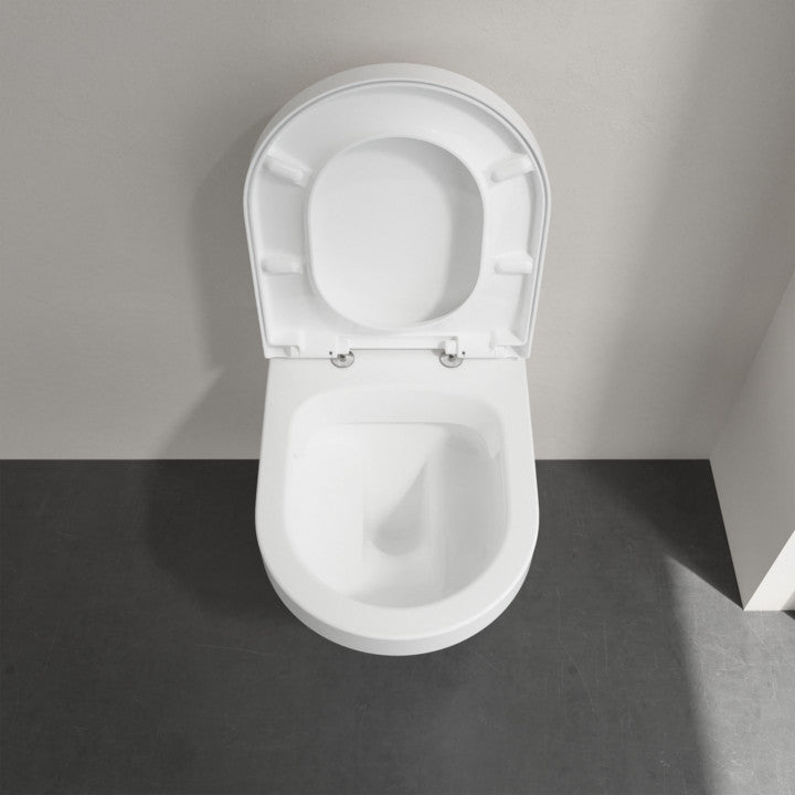 Villeroy & Boch Architectura Washdown Toilet Wall-Mounted - White Alpin