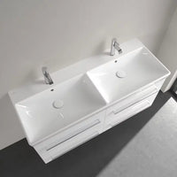 Villeroy & Boch Avento Washbasin Double Vanity -1200 x 470 x 160 mm