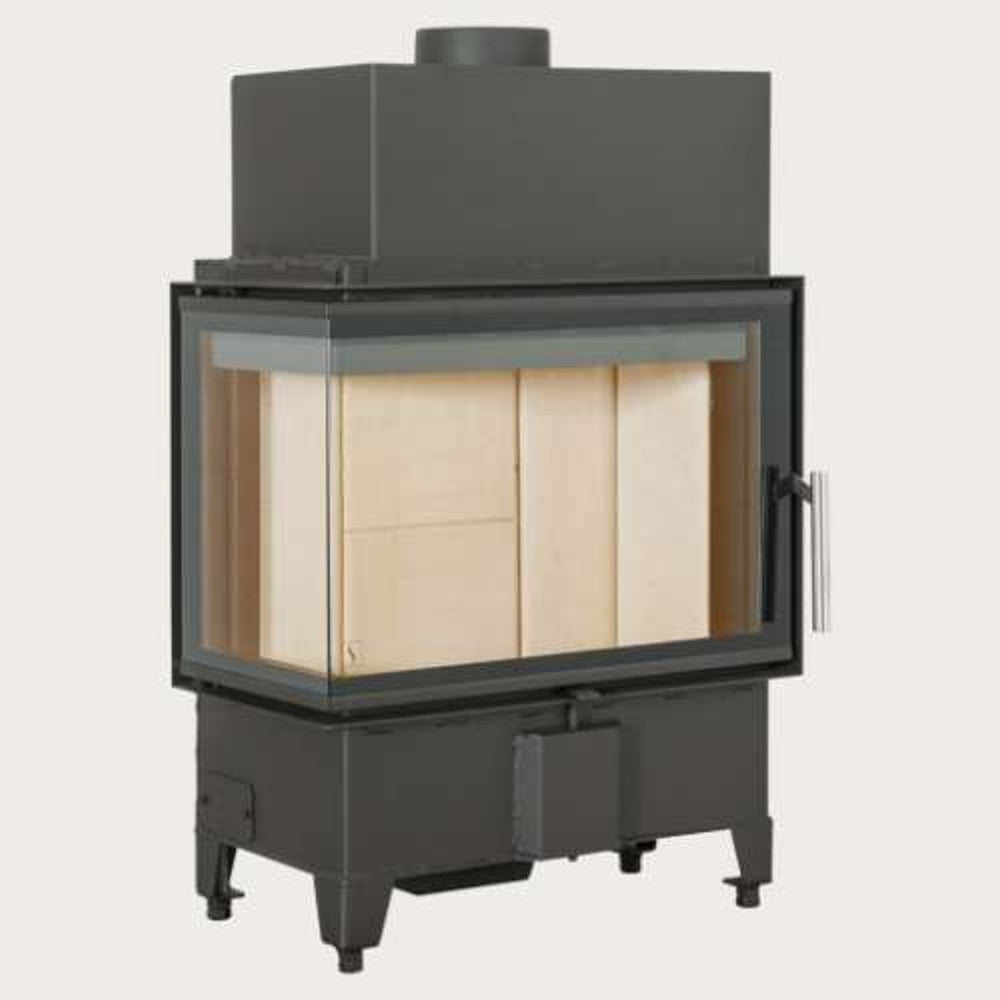 Scan 5003 Inset Wood Burning Stove - Includes Heat Shield & Convection Covers + Choice of Frame