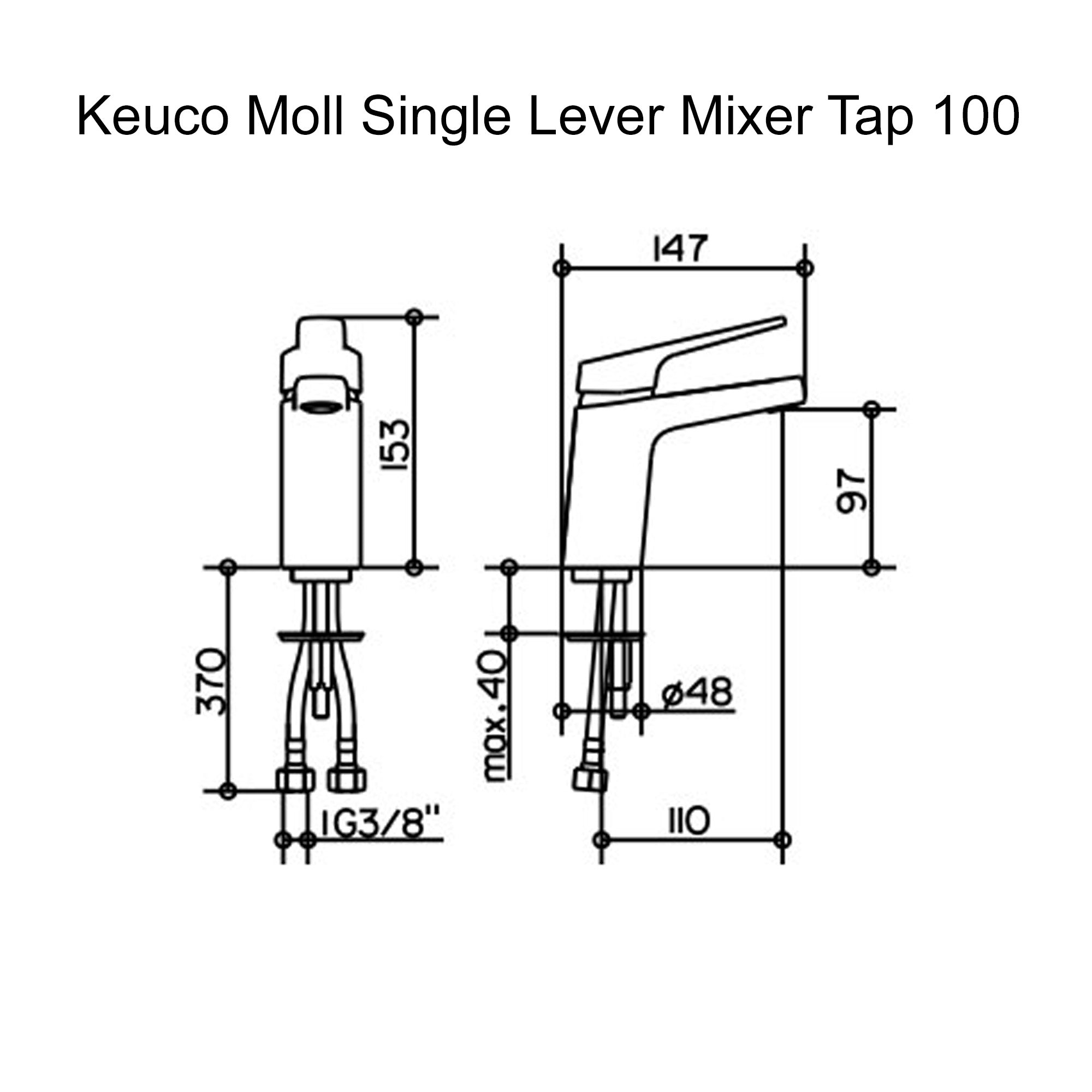 Keuco Collection Moll Single Lever Mixer