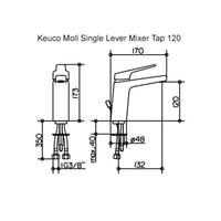 Keuco Collection Moll Single Lever Mixer