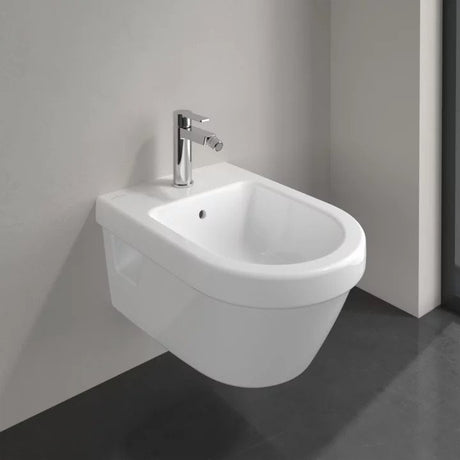 Villeroy & Boch Architectura Bidet Wall-Mounted - White Alpin