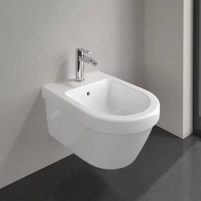 Villeroy & Boch Architectura Bidet Wall-Mounted - White Alpin