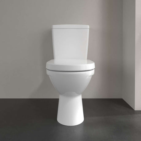 Villeroy & Boch O.novo Washdown Toilet For Close-Coupled WC-Suite - White Alpin