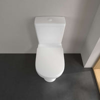 Villeroy & Boch O.novo Washdown Toilet For Close-Coupled WC-Suite - White Alpin