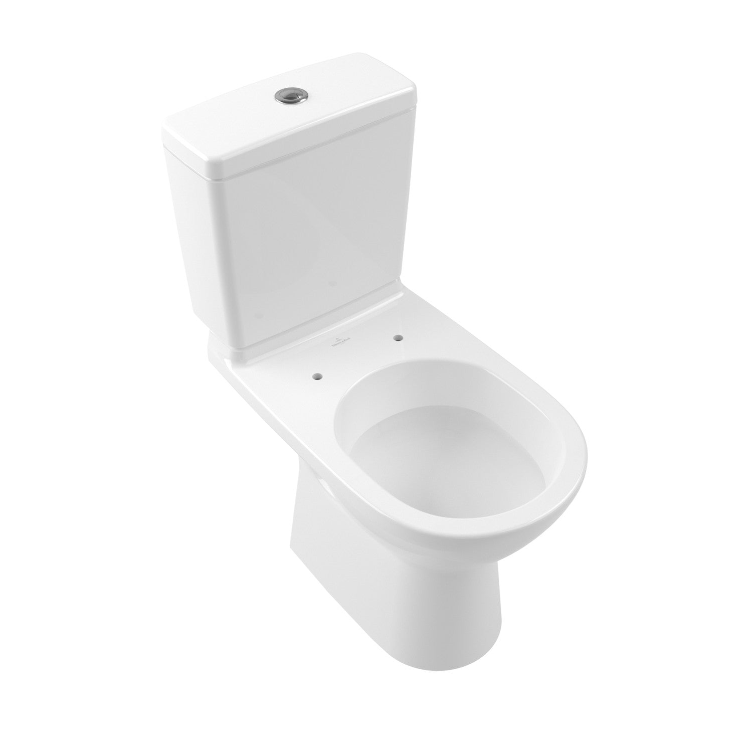 Villeroy & Boch O.novo Washdown Toilet For Close-Coupled WC-Suite - White Alpin