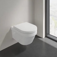 Villeroy & Boch Architectura Combi-Pack Toilet Wall Mounted - White Alpin
