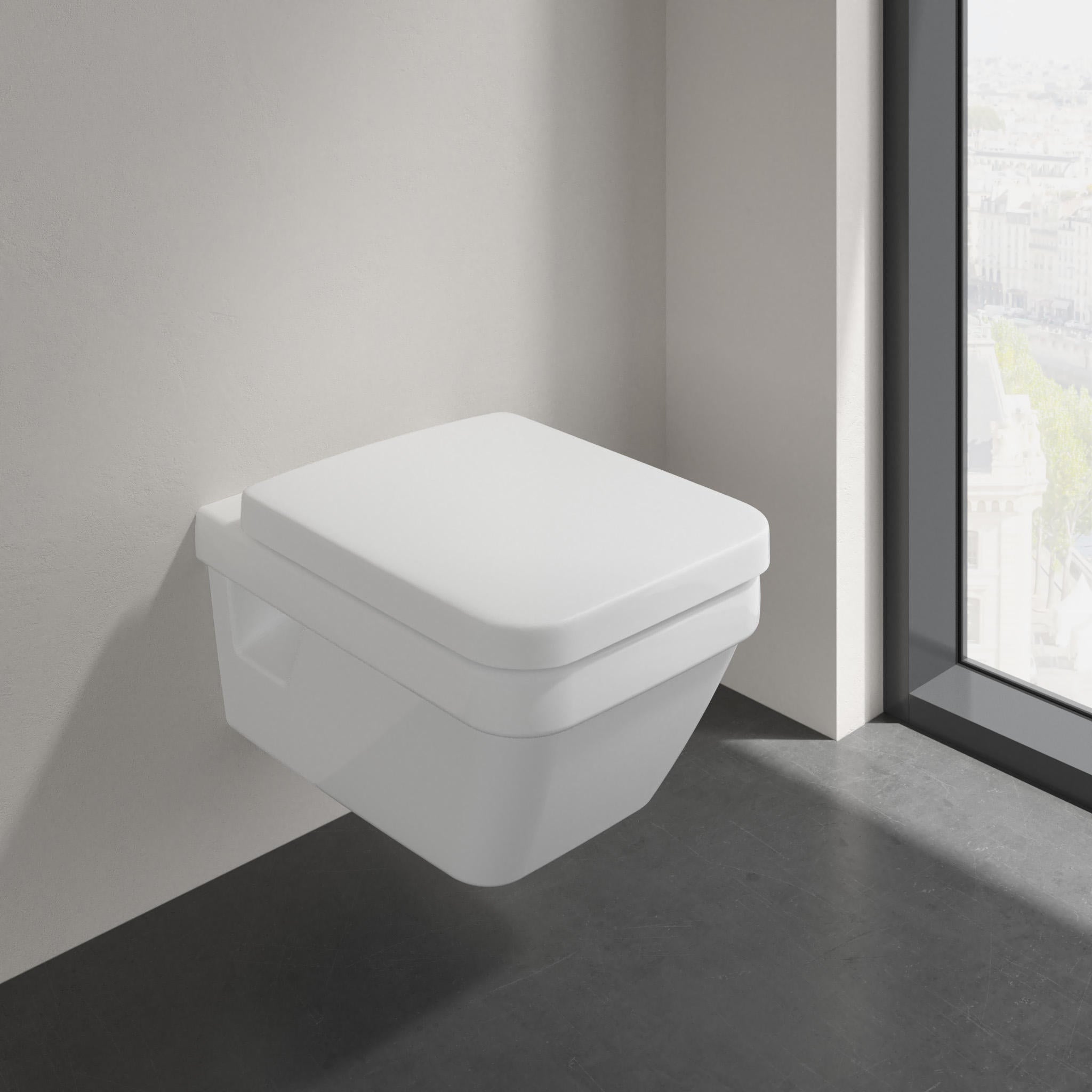 Villeroy & Boch Architectura Washdown Toilet - White Alpin