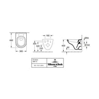 Villeroy & Boch O.novo Compact Washdown Toilet