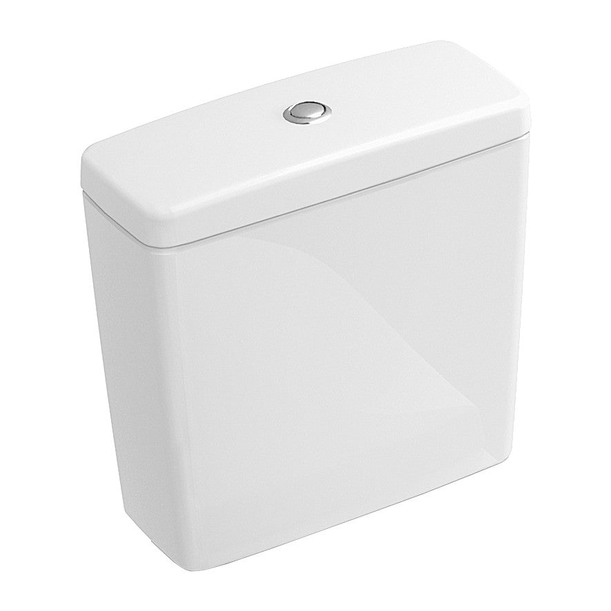 Villeroy & Boch O.novo Cistern - Sides or Rear Water Inlet - White Alpin