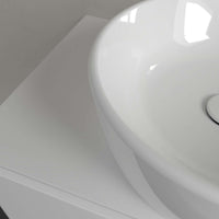 Villeroy & Boch Architectura Surface-Mounted Round Washbasin with Overflow - 450x450x155mm
