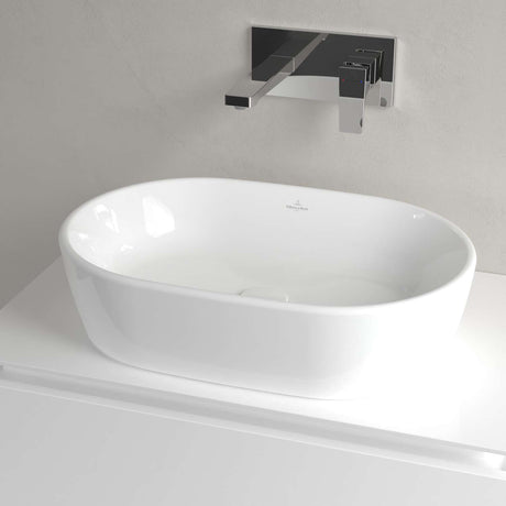 Villeroy & Boch Architectura Surface-Mounted Oval Washbasin with Overflow - 600x400x155mm