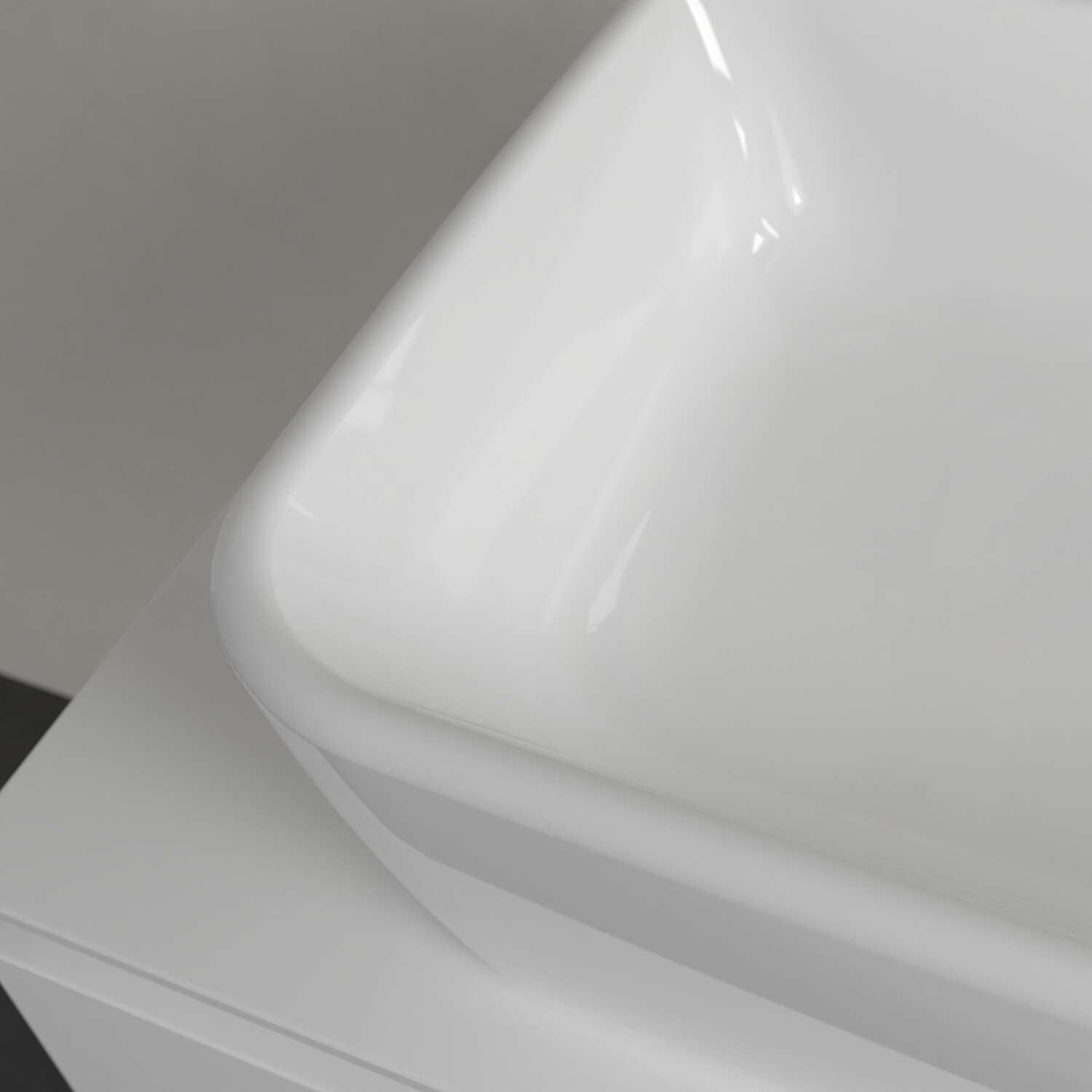 Villeroy & Boch Architectura Surface-Mounted Rectangular Washbasin with Overflow - 600x405x155mm