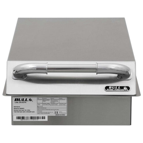 Bull BBQ Component Drop-In Stainless Steel Side Burner