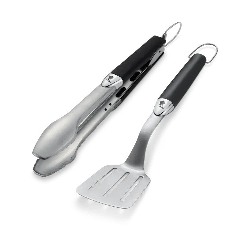 Weber Premium Tool Set, Compact size, 2 pcs, stainless steel, black