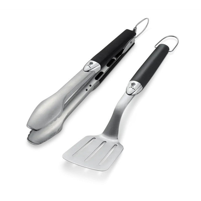 Weber Premium Tool Set, Compact size, 2 pcs, stainless steel, black